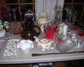 Hall Pottery, Fenton & More