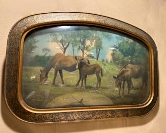 Antique Frame with Print