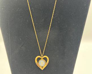 Wedgwood Heart Shaped Necklace