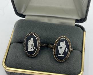 Sterling Silver Wedgwood Rings