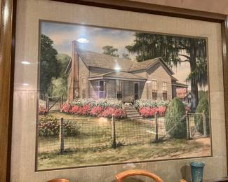 Local Louisiana Artist Lloyd Hawthorne Framed Print