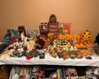 Christmas, Thanksgiving, Halloween Decor