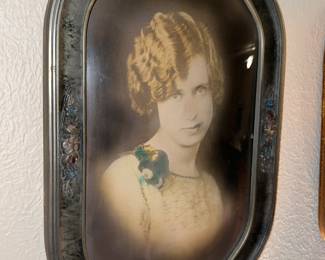 Vintage Frame Photo Of Lady