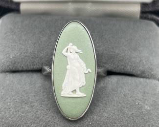 Sterling silver Wedgwood Ring