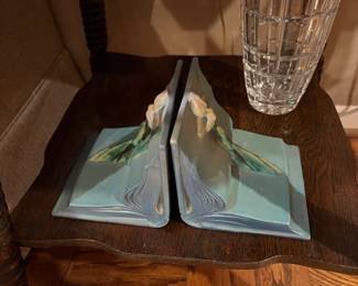 Roseville Pottery Bookends