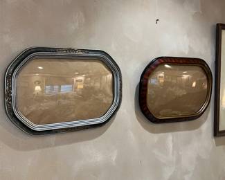 Antique Convex Glass Frames