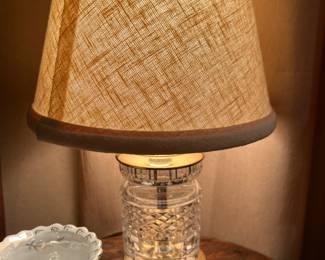 Waterford Crystal Lamp