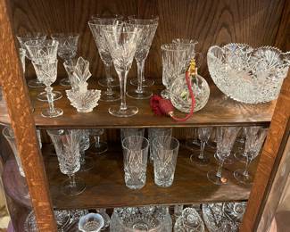 5 Sets of Gorham Crystal Stemware
