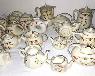 Hall China Jewel tea autumn leaf collection 100's of pieces
