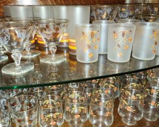 Large selection of Jewel Tea Drinking Glasses
