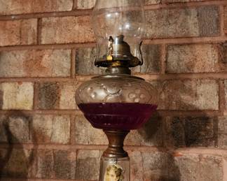 Antique Oil Lamp