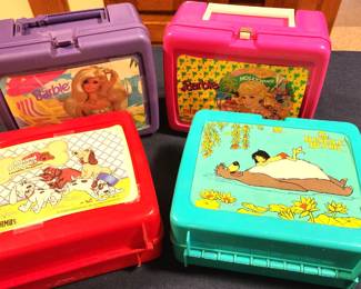 Selection of Vintage Lunch Boxes