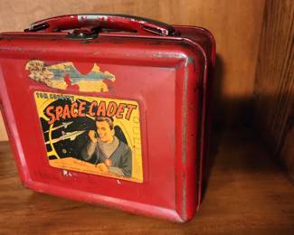 Vintage '52 Tom Corbett Space Cadet Lunch Box Alladin Tin