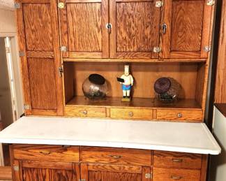 Oak Hoosier Kitchen Cabinet Napanee Dutch Kitchen Cabinet