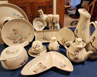 Red Wing Bob White Dishes