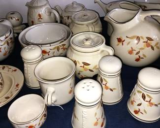 Hall China Jewel tea autumn leaf collection 100's of pieces