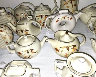 Hall China Jewel tea autumn leaf collection 100's of pieces