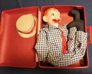 Mortimer Snerd Ventriloquist Doll Dummy Red Hair