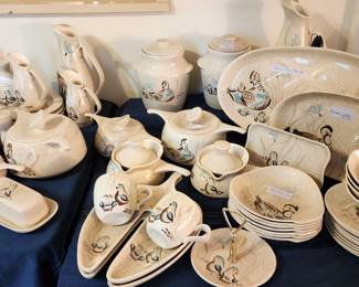 Red Wing Bob White Dishes