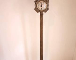 Antique/Vintage Clock Lamp Stand