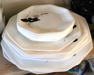 Arc opal Place Plates (As seen)