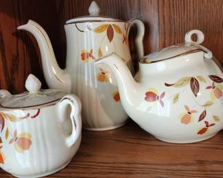 Hall China Jewel tea autumn leaf collection 100's of pieces