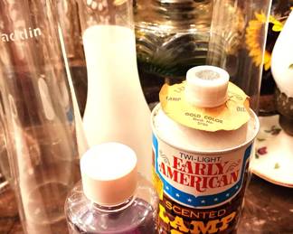 Variety of Oil Lamp Globes