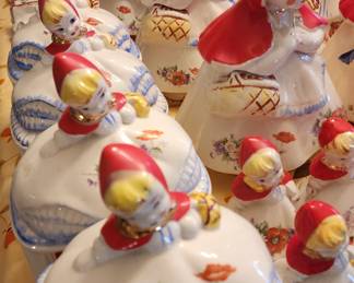 Antique Hull Ware Ceramic Little Red Riding Hood Cookie Jar