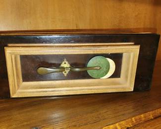 19th Century French Flutina or Accordion (Handle on side for holding to be able to play it)