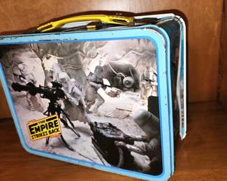 ORIGINAL 80'S STAR WARS 1980 THE EMPIRE STRIKES BACK METAL LUNCHBOX 