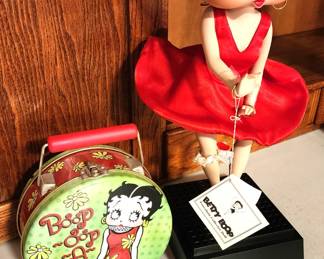 Betty Boop "Red Dress"('Marilyn') Danbury Mint Vintage