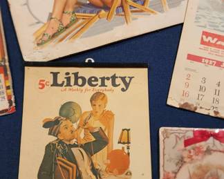 Collection of Vintage Calendars (Some in good condition and some in fair condition)