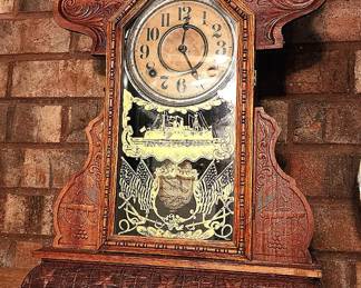 George Otis Orcutt Mantle Clock (George Orcutt lived 1833-1918)
