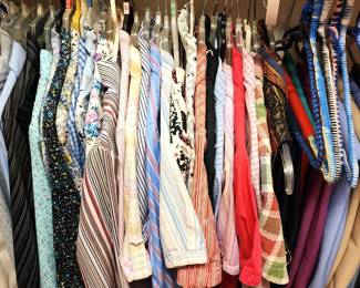 Vintage Women/Men Clothing (This home has a large selection of women's clothing)