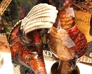 Vintage wild turkey decanters