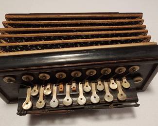 19th Century French Futian or Accordion 