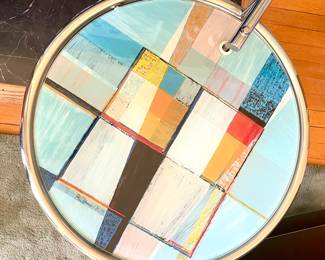 Eileen Gray table embellished by Coloratura 