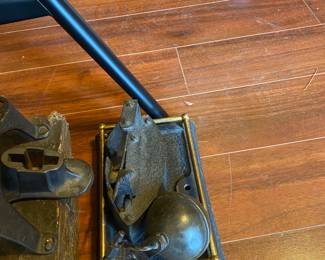 Metal items in kitchen 