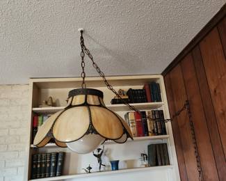 Vintage lamp - books