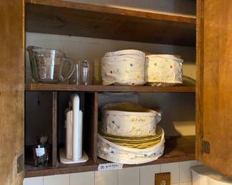 Plates, measuring cups & more