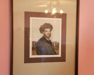 Vintage Framed & matted picture