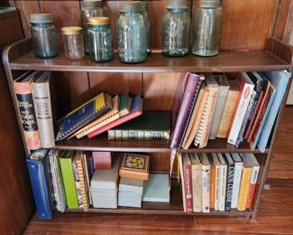 Cookbooks & jars