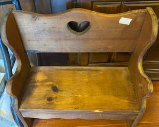 Small wooden chair 