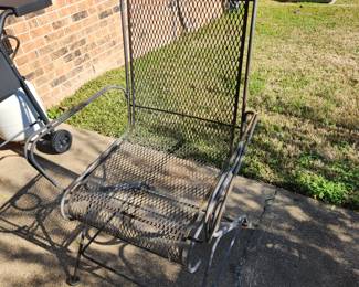 Chair (2) on patio 