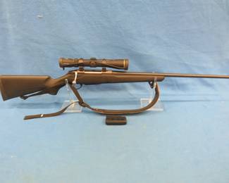 Lot 146. Tikka T3x 6.5 Creedmoor 8" bolt-action rifle. SN Y32499. 1:8 barrel with a Leupold VX.R 4-12x40mm scope, sling, and two magazines.