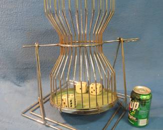 Lot 19. Vintage Chuck-A-Luck Dice Game