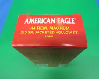 Lot 240. American Eagle .44 Rem. mag. 240-grain JHP. 37 rounds