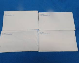 Lot 46. Four US Mint 1975 P & D coin sets