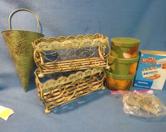 Lot 264. Home decor and flower boxes