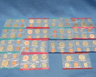 Lot 258. US Mint Uncirculated coin sets